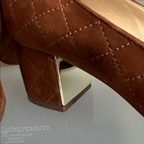 Talbots Isa Suede Block Heels - Picture 7 of 11